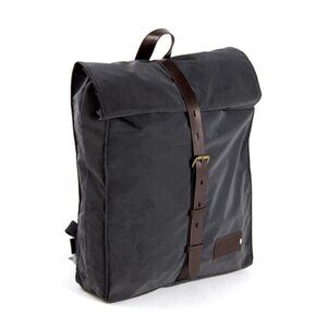 NWT *Property of... *Mitch Roll-Down Backpack  Night/ Dark brown